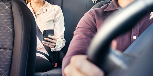 Report the use of private vehicle's for hire